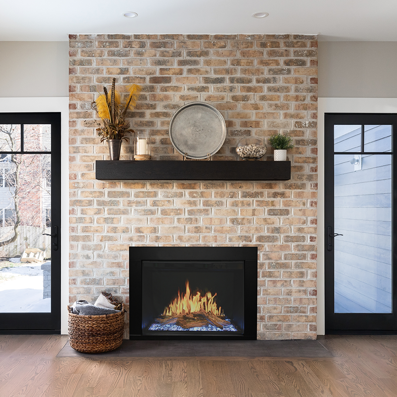 Modern Flames Orion Traditional Virtual Built-in Electric Fireplace Insert