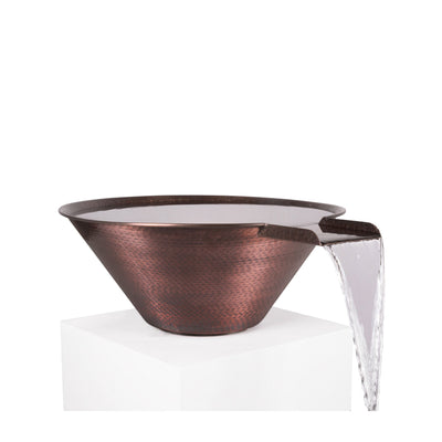 Cazo Hammered Copper Water Bowl