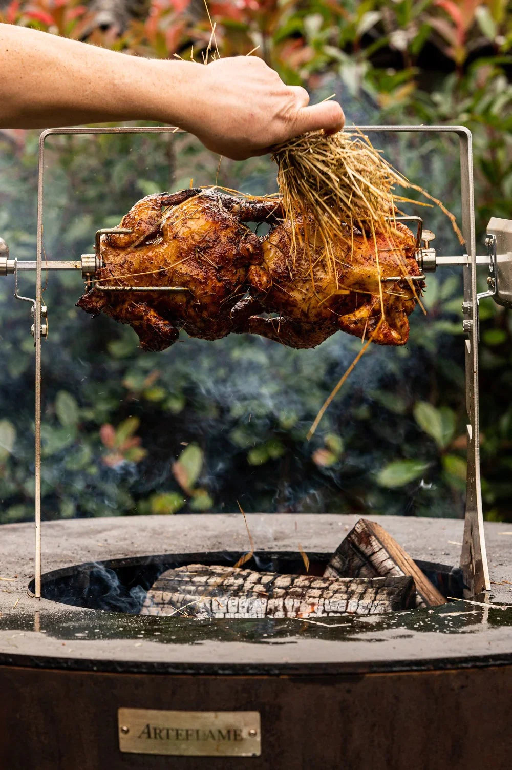 Arteflame Rotisserie With Cordless Motor