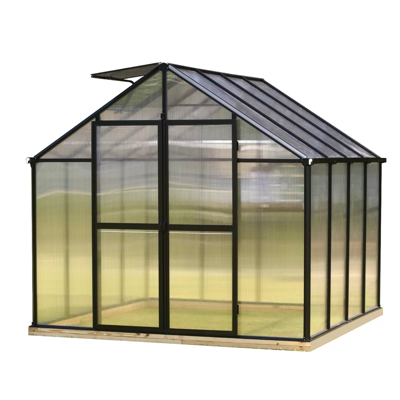 Mont Basic 8' W x 8' D Greenhouse