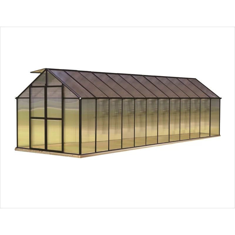 Mont Hobby 8' W x 24' D Greenhouse