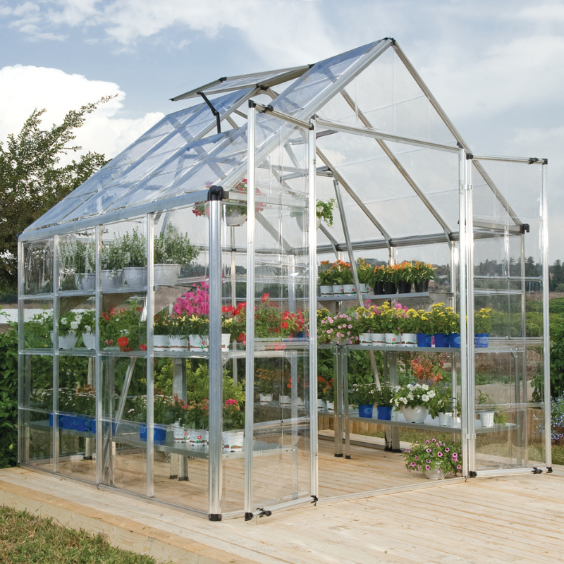 Palram - Canopia Snap & Grow 8' Greenhouse