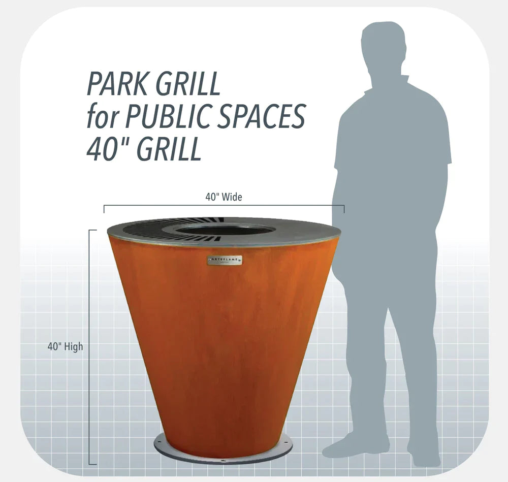 Arteflame Park Grills For Public Spaces & High Traffic
