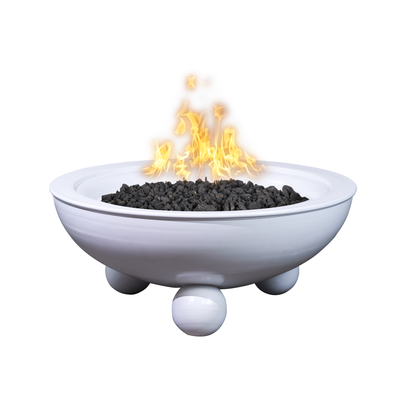 Sedona Powder Coated Fire Bowl with Legs