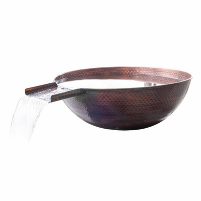 Sedona Hammered Copper Water Bowl