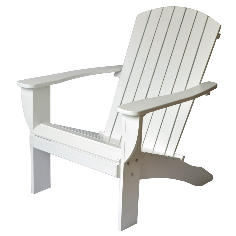 Adirondack Extra Wide Chair - White