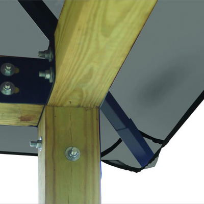 Gazebo Roof Framing & Mounting Kit 14SF GRY