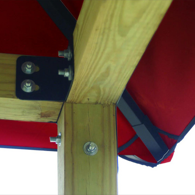 Gazebo Roof Framing & Mounting Kit 14SF RED