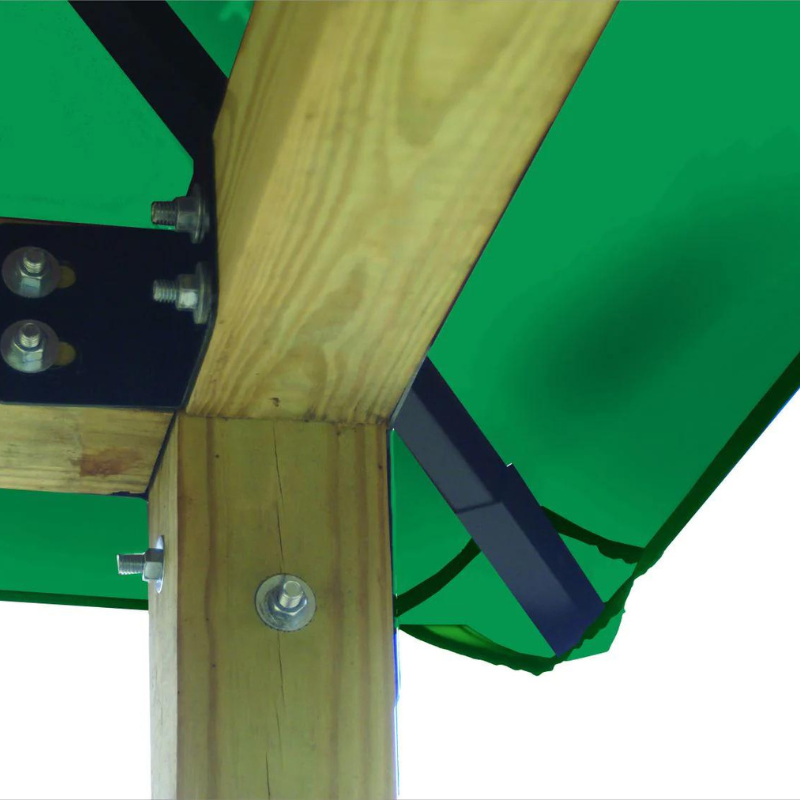 Gazebo Roof Framing & Mounting Kit 14SF TEAL