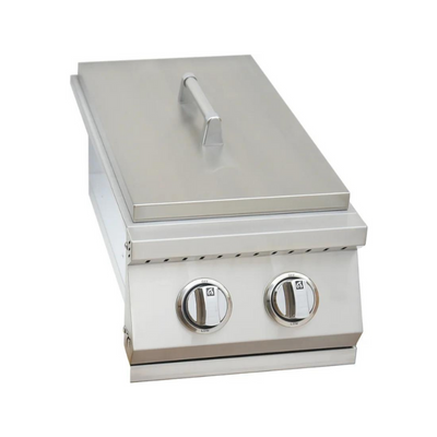 Kokomo Built In Double Side Burner with removable cover