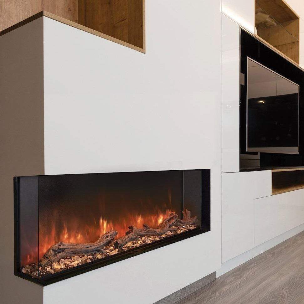 Modern Flames Landscape Pro Multi 96" 3-Sided Electric Fireplace